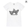 ASColour Ladies 'Bevel' V-Neck Tshirt Thumbnail