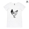 ASColour Ladies 'Bevel' V-Neck Tshirt Thumbnail
