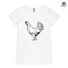 ASColour Ladies 'Bevel' V-Neck Tshirt Thumbnail