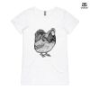 ASColour Ladies 'Bevel' V-Neck Tshirt Thumbnail
