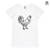 ASColour Ladies 'Bevel' V-Neck Tshirt Thumbnail