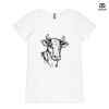 ASColour Ladies 'Bevel' V-Neck Tshirt Thumbnail