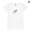 ASColour Ladies 'Bevel' V-Neck Tshirt Thumbnail