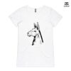 ASColour Ladies 'Bevel' V-Neck Tshirt Thumbnail