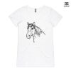 ASColour Ladies 'Bevel' V-Neck Tshirt Thumbnail