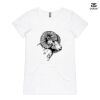 ASColour Ladies 'Bevel' V-Neck Tshirt Thumbnail