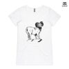 ASColour Ladies 'Bevel' V-Neck Tshirt Thumbnail