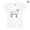 ASColour Ladies 'Bevel' V-Neck Tshirt Thumbnail