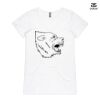 ASColour Ladies 'Bevel' V-Neck Tshirt Thumbnail