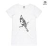 ASColour Ladies 'Bevel' V-Neck Tshirt Thumbnail