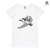 ASColour Ladies 'Bevel' V-Neck Tshirt Thumbnail