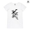 ASColour Ladies 'Bevel' V-Neck Tshirt Thumbnail