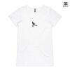 ASColour Ladies 'Bevel' V-Neck Tshirt Thumbnail