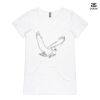 ASColour Ladies 'Bevel' V-Neck Tshirt Thumbnail