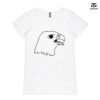 ASColour Ladies 'Bevel' V-Neck Tshirt Thumbnail