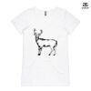 ASColour Ladies 'Bevel' V-Neck Tshirt Thumbnail
