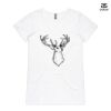 ASColour Ladies 'Bevel' V-Neck Tshirt Thumbnail