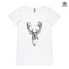 ASColour Ladies 'Bevel' V-Neck Tshirt Thumbnail
