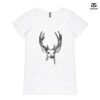 ASColour Ladies 'Bevel' V-Neck Tshirt Thumbnail