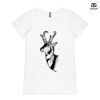 ASColour Ladies 'Bevel' V-Neck Tshirt Thumbnail