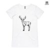 ASColour Ladies 'Bevel' V-Neck Tshirt Thumbnail