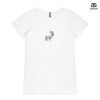 ASColour Ladies 'Bevel' V-Neck Tshirt Thumbnail