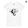 ASColour Ladies 'Bevel' V-Neck Tshirt Thumbnail