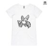ASColour Ladies 'Bevel' V-Neck Tshirt Thumbnail