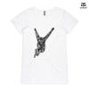 ASColour Ladies 'Bevel' V-Neck Tshirt Thumbnail