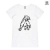 ASColour Ladies 'Bevel' V-Neck Tshirt Thumbnail
