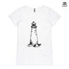 ASColour Ladies 'Bevel' V-Neck Tshirt Thumbnail