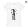 ASColour Ladies 'Bevel' V-Neck Tshirt Thumbnail