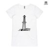 ASColour Ladies 'Bevel' V-Neck Tshirt Thumbnail