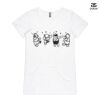 ASColour Ladies 'Bevel' V-Neck Tshirt Thumbnail