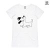 ASColour Ladies 'Bevel' V-Neck Tshirt Thumbnail