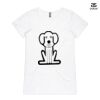 ASColour Ladies 'Bevel' V-Neck Tshirt Thumbnail