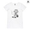 ASColour Ladies 'Bevel' V-Neck Tshirt Thumbnail