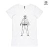 ASColour Ladies 'Bevel' V-Neck Tshirt Thumbnail