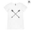 ASColour Ladies 'Bevel' V-Neck Tshirt Thumbnail