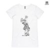 ASColour Ladies 'Bevel' V-Neck Tshirt Thumbnail