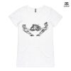 ASColour Ladies 'Bevel' V-Neck Tshirt Thumbnail