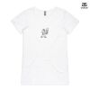 ASColour Ladies 'Bevel' V-Neck Tshirt Thumbnail