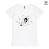 ASColour Ladies 'Bevel' V-Neck Tshirt Thumbnail