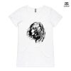 ASColour Ladies 'Bevel' V-Neck Tshirt Thumbnail