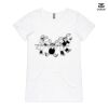 ASColour Ladies 'Bevel' V-Neck Tshirt Thumbnail
