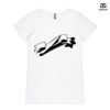 ASColour Ladies 'Bevel' V-Neck Tshirt Thumbnail
