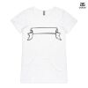ASColour Ladies 'Bevel' V-Neck Tshirt Thumbnail