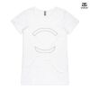 ASColour Ladies 'Bevel' V-Neck Tshirt Thumbnail