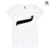 ASColour Ladies 'Bevel' V-Neck Tshirt Thumbnail