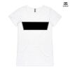 ASColour Ladies 'Bevel' V-Neck Tshirt Thumbnail
